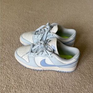 Nike Light Blue and White Women's Sneakers